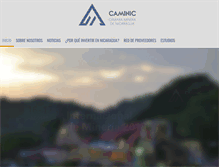 Tablet Screenshot of caminic.com